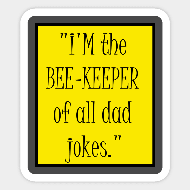 Bees lover gift funny Sticker by Bookshelfsells 